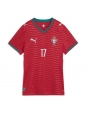 Ženske Nogometnih dresov Portugalska Rafael Leao #17 Domači SP 2026 Kratki rokavi